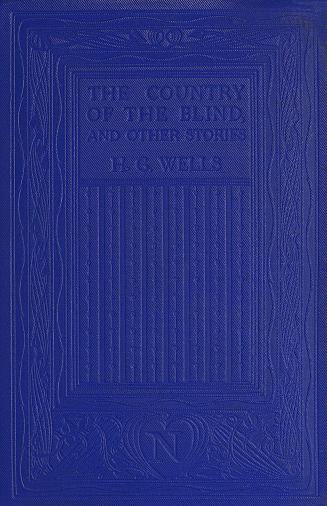 Book cover: embossed, blue cloth.