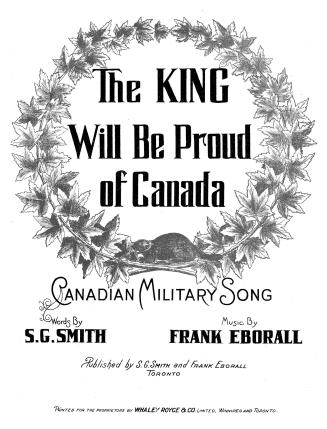 Cover features: title and composition information within drawing of a wreath of maple leaves wi…