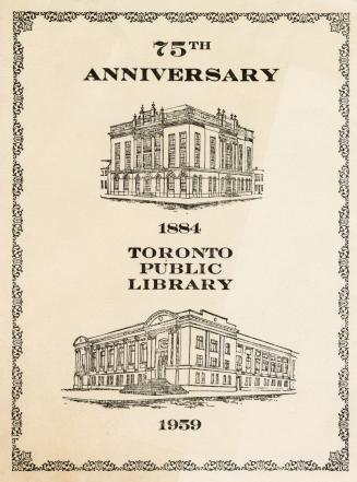 Invitation to library opening. 