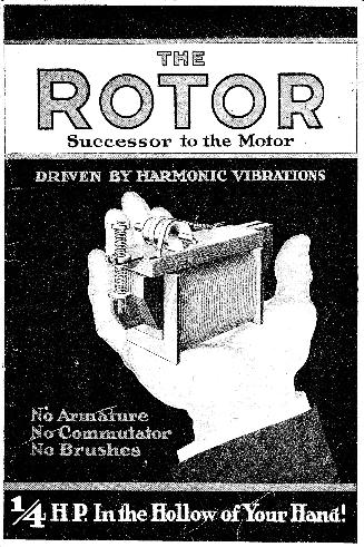 The rotor: successor to the motor